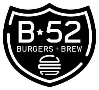 B52 Burgers and Brew logo